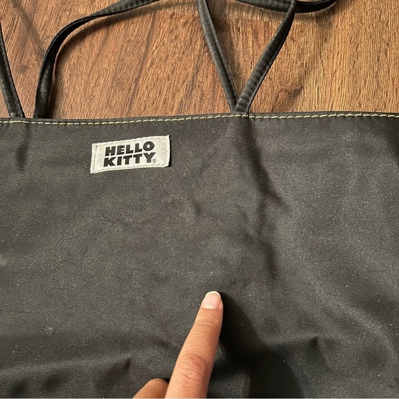 Sanrio Hello Kitty Gold Metallic Tote Bag - Picture 2 of 11